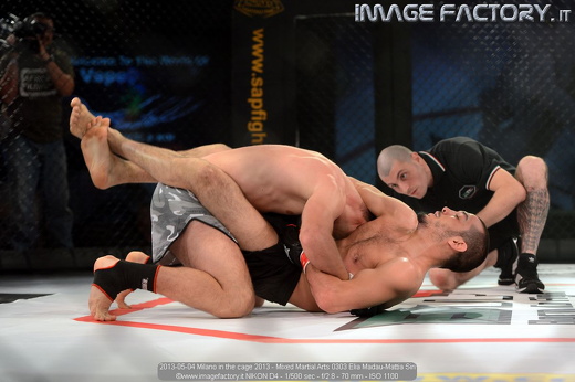 2013-05-04 Milano in the cage 2013 - Mixed Martial Arts 0303 Elia Madau-Mattia Siri